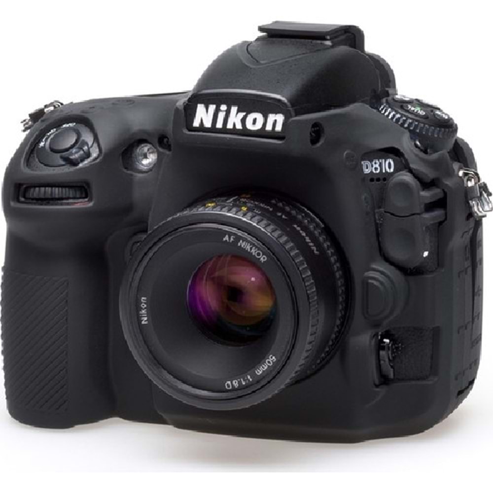 DP Nikon D810 Silikon Kılıf (SİYAH)