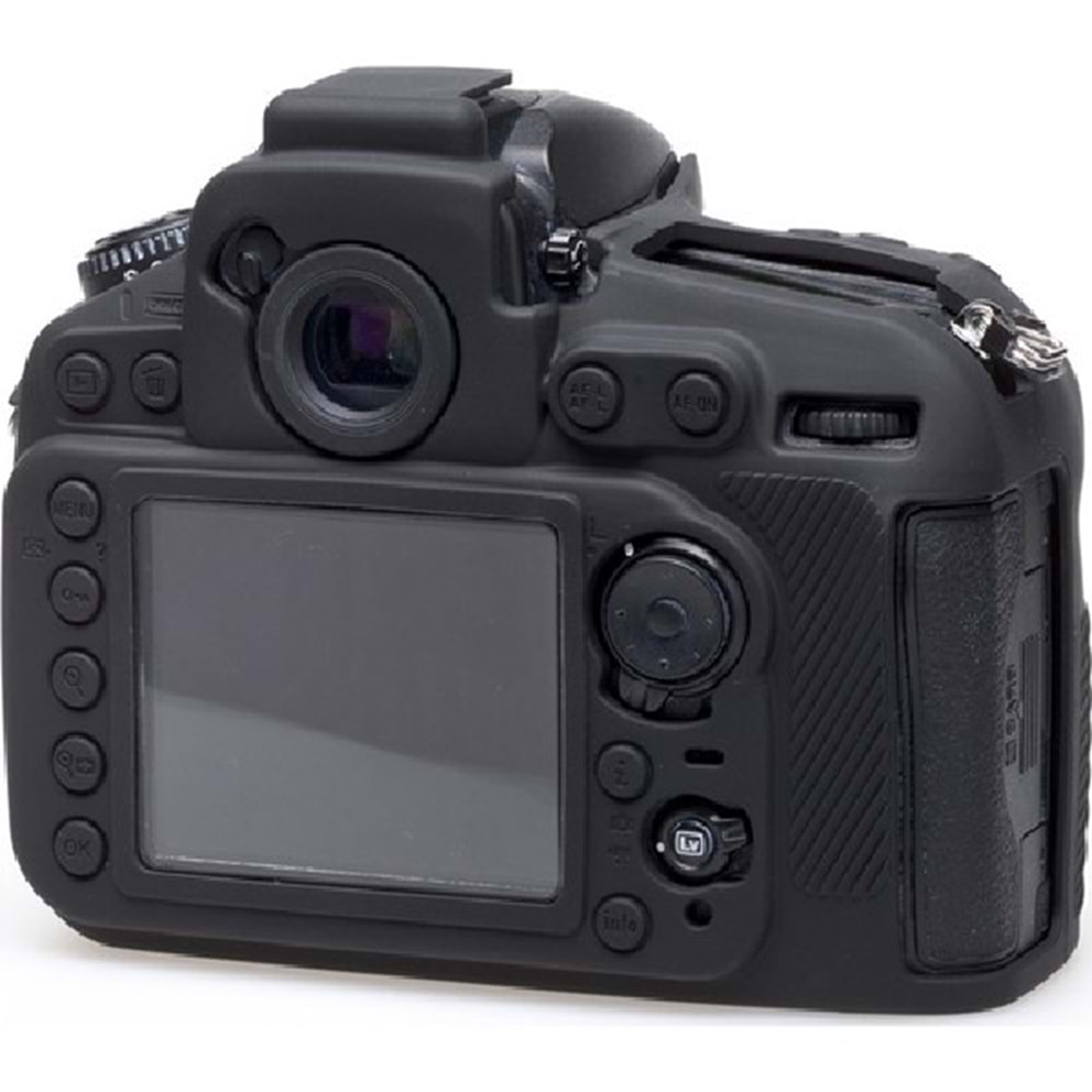 DP Nikon D810 Silikon Kılıf (SİYAH)