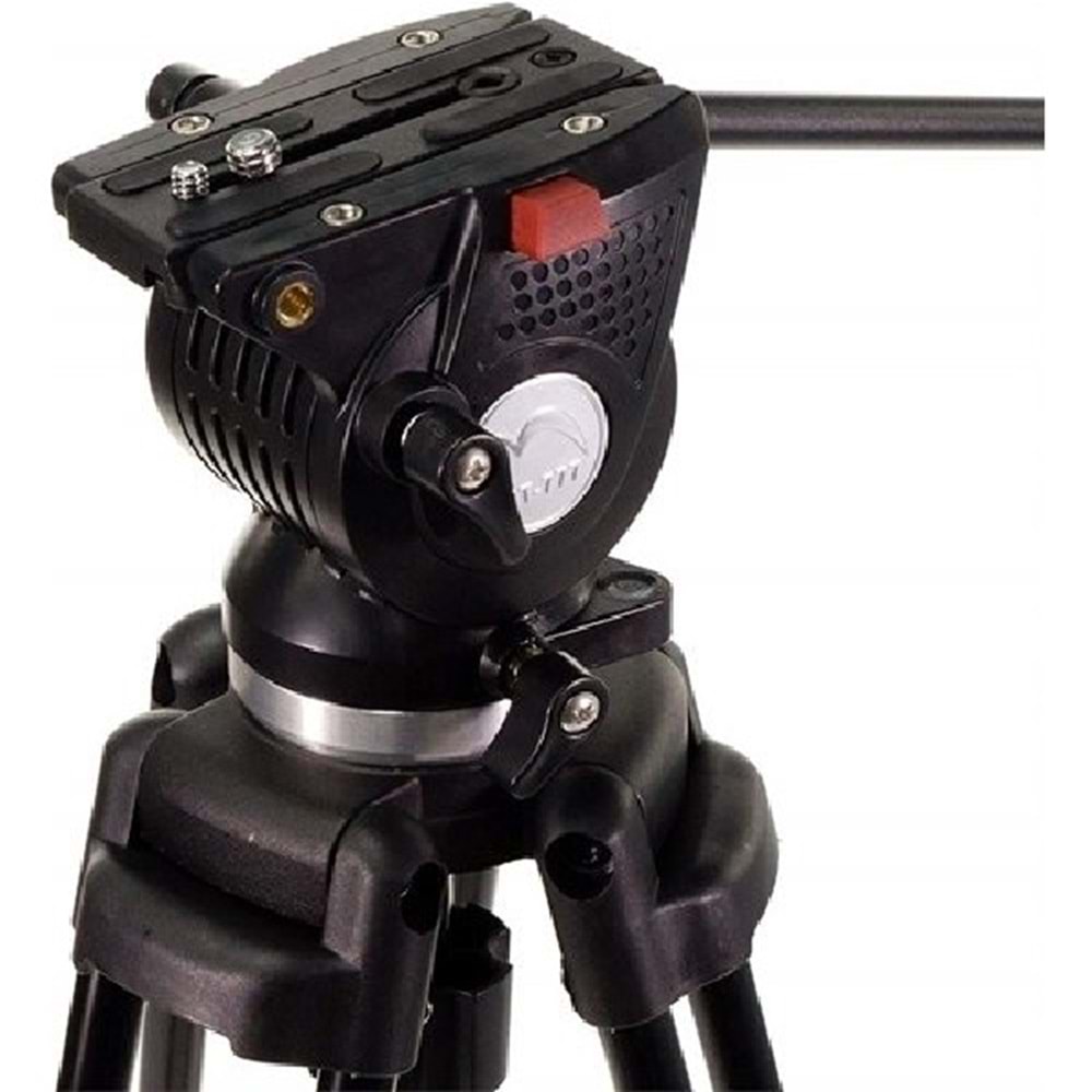 DP Nest 777 Professional Video Kamera Tripod 180M Hidrolik Kafa