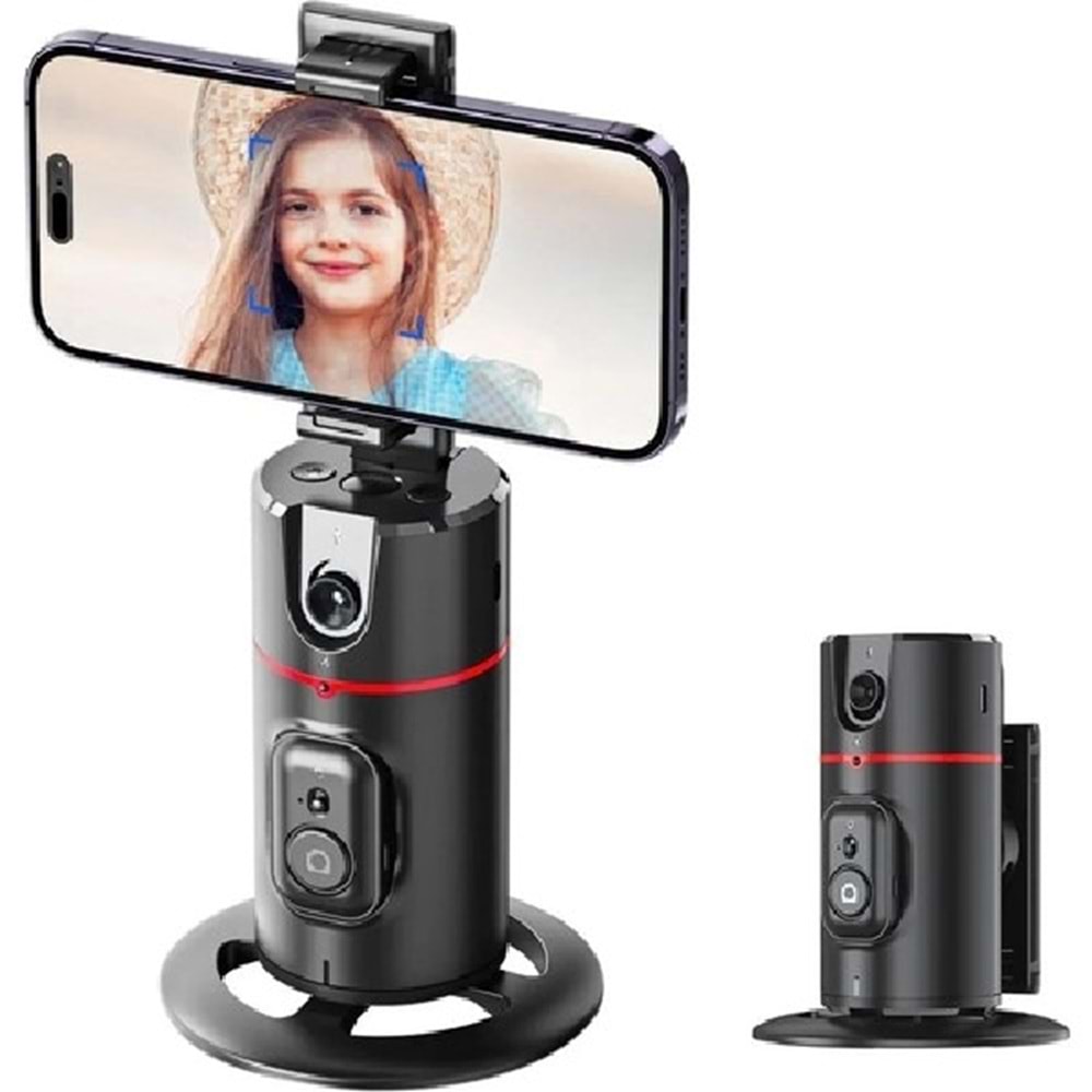 DP P02 Tripod Otomatik Yüz Takibi 360 Dönebilen Tripod