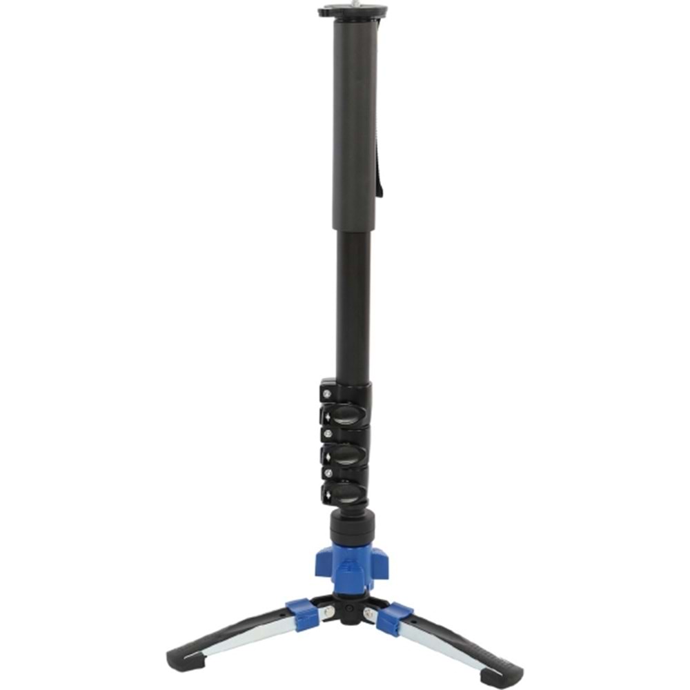 DP-802 PLUS Profesyonel 175cm Metal Ayaklı Monopod Çıkarılabilir Sabitleme Ayağı, 5 kg Taşıma