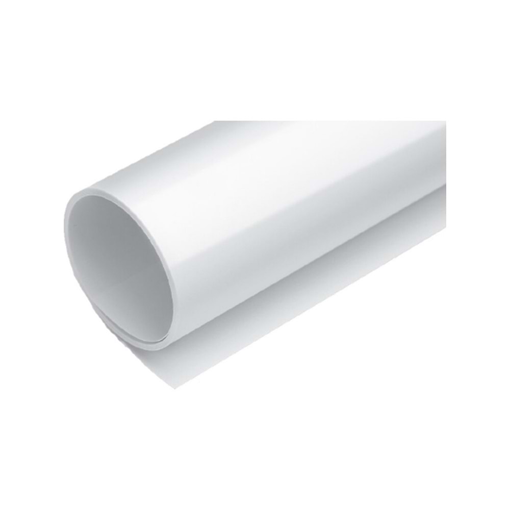DP Pvc Beyaz Fon Perde Plastik Pvc Silinebilir Fon 150 x 200 cm
