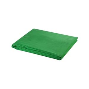 DP Işık Geçirmez Pamuk Fon Perde Yeşil 2 x 3 Metre