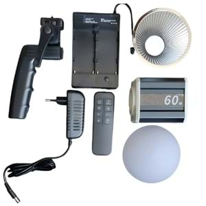 DP-60W 60w Bi Color Led Stüdyo Işık Foto Video Sürekli Işık Kumandalı Ürün Çekim Video Işığı