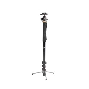 DP-902 PLUS MONOPOD Katlanır Destek Tabanlı ve DSLR Kamera için Ballhead, Maksimum Yükseklik 182cm