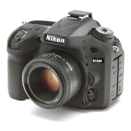 DP Nikon D7100-7200 Siyah Silikon Kılıf