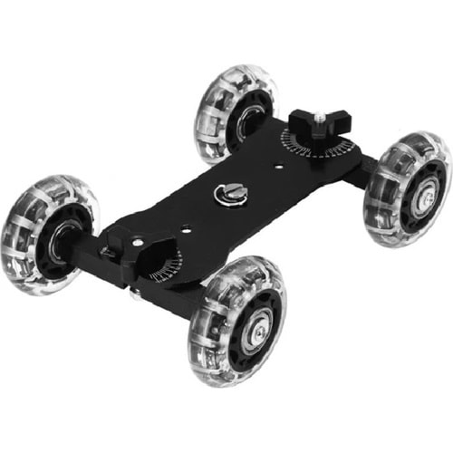 DP Dslr Makinalar İçin Mini Dolly Kit Skater Kamera Arabası