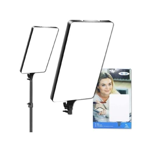 DP RL-28 Inç LED Fill Light Işık Foto Video Işık Youtube,kuaför,Çekimleri + 2 Metre Işık Ayağı