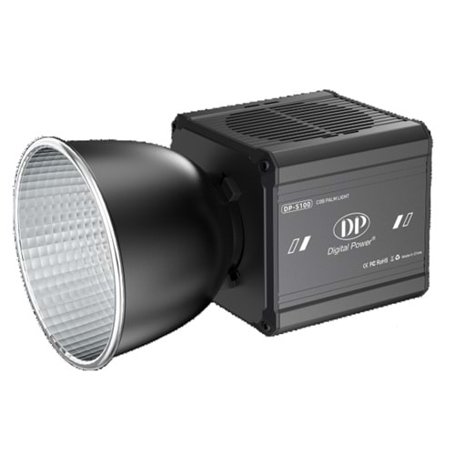 DP S100 100W Bi-Color COB Led Flaş Sürekli Işık AC Güç Adaptörlü
