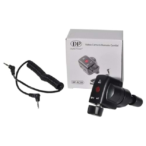 DP-RC38 Kamera İçin Lanc, Kamera Jimmy Jip Zoom Kontrol Ünitesi (Kumandası)
