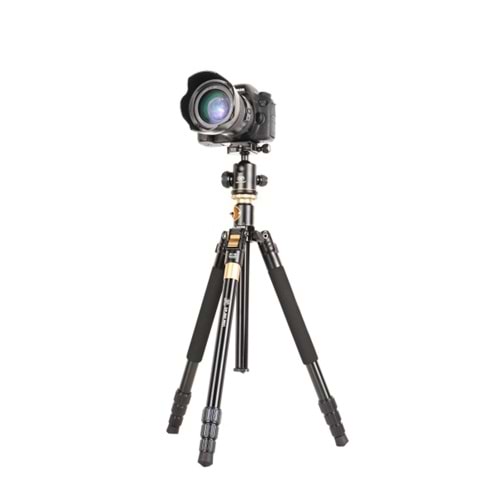 DP-800 PRO Traveler Seyahat Tipi Yatay Dikey Makro Fotoğraf Monopod ve Video Slr Kamera Tripod