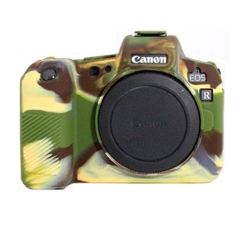 DP Canon EOS RP Silikon Kılıf (KAMUFLAJ)