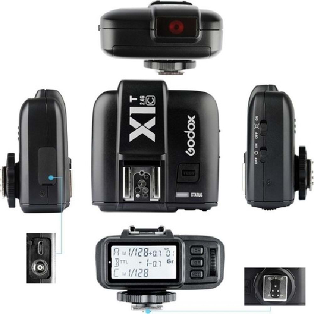 Godox X1T-C Flaş Tetikleyici
