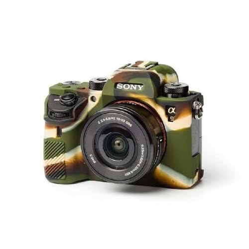 DP SONY A7R3 SİLİKON KILIF (Kamuflaj)
