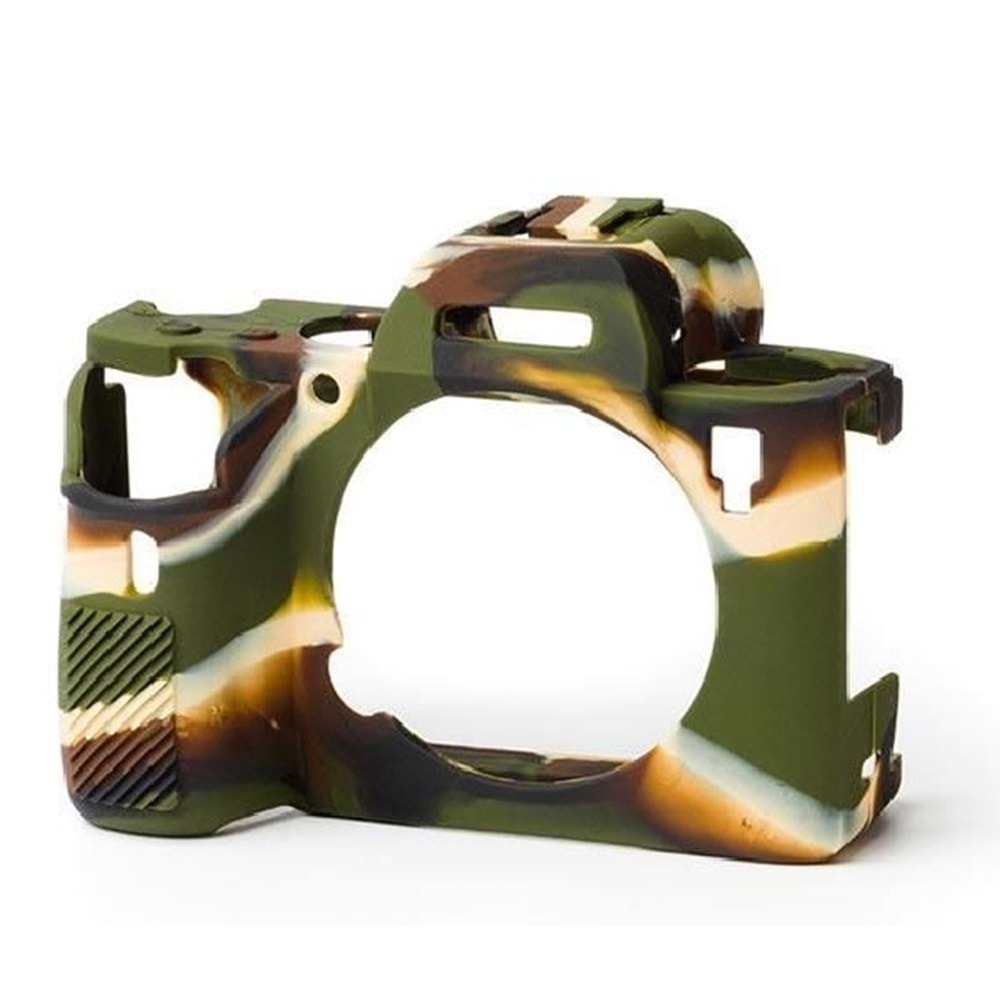 DP SONY A7R3 SİLİKON KILIF (Kamuflaj)