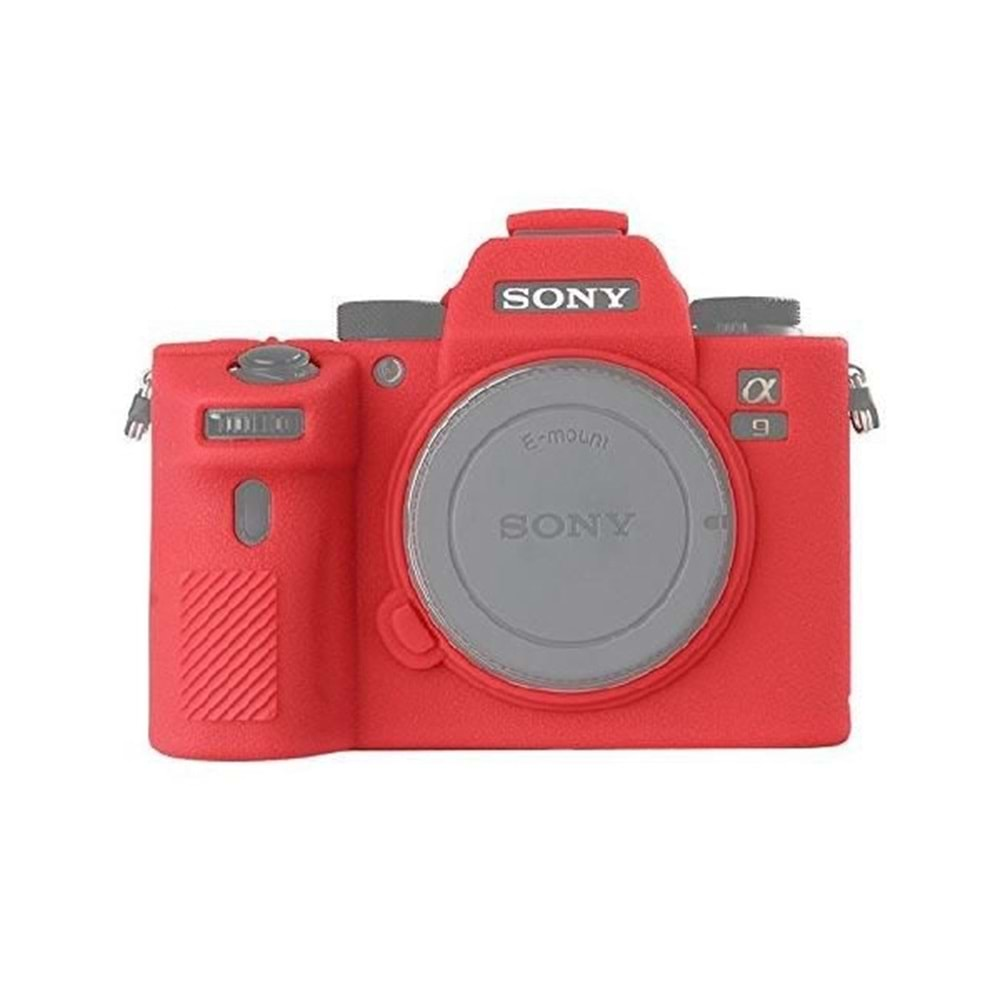 DP SONY A7R3 SİLİKON KILIF (Kırmızı)