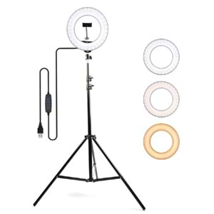 Youtube,Kuaför Makyaj Vlogger Ring Light Led 10 inc 26cm