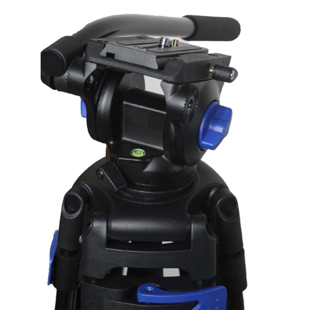 DP 888 Professional Video Kamera Tripod 180M Hidrolik Kafa