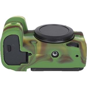 DP Canon R5 Silikon Kılıf (KAMUFLAJ)