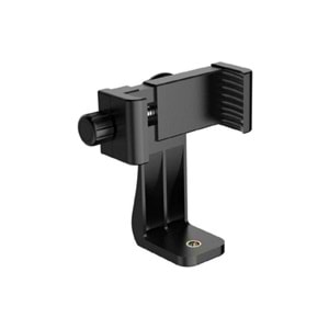 Tripod ve Monopod Için Telefon Bağlantı Aparatı Cep Telefonu Klipsi Tutucu Yatay ve Dikey Kullanılır