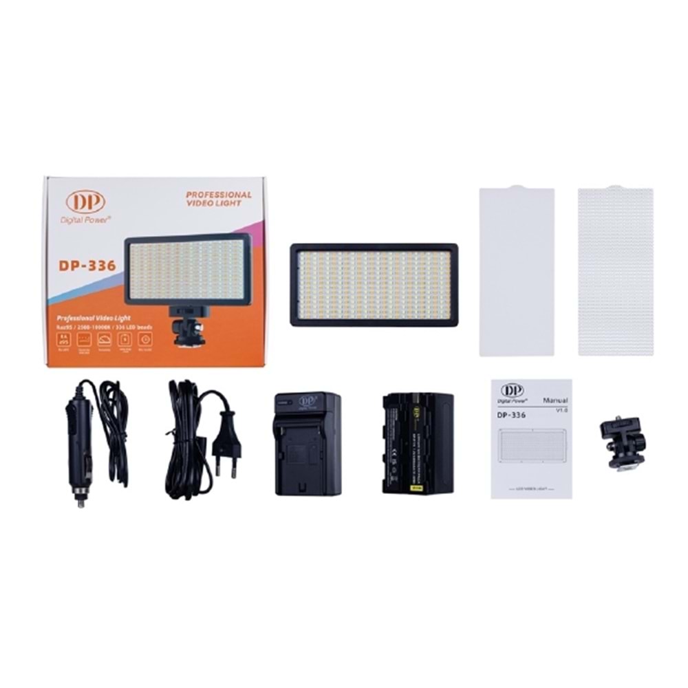 DP-LED 336 Profesyonel LED Video Kamera Işığı