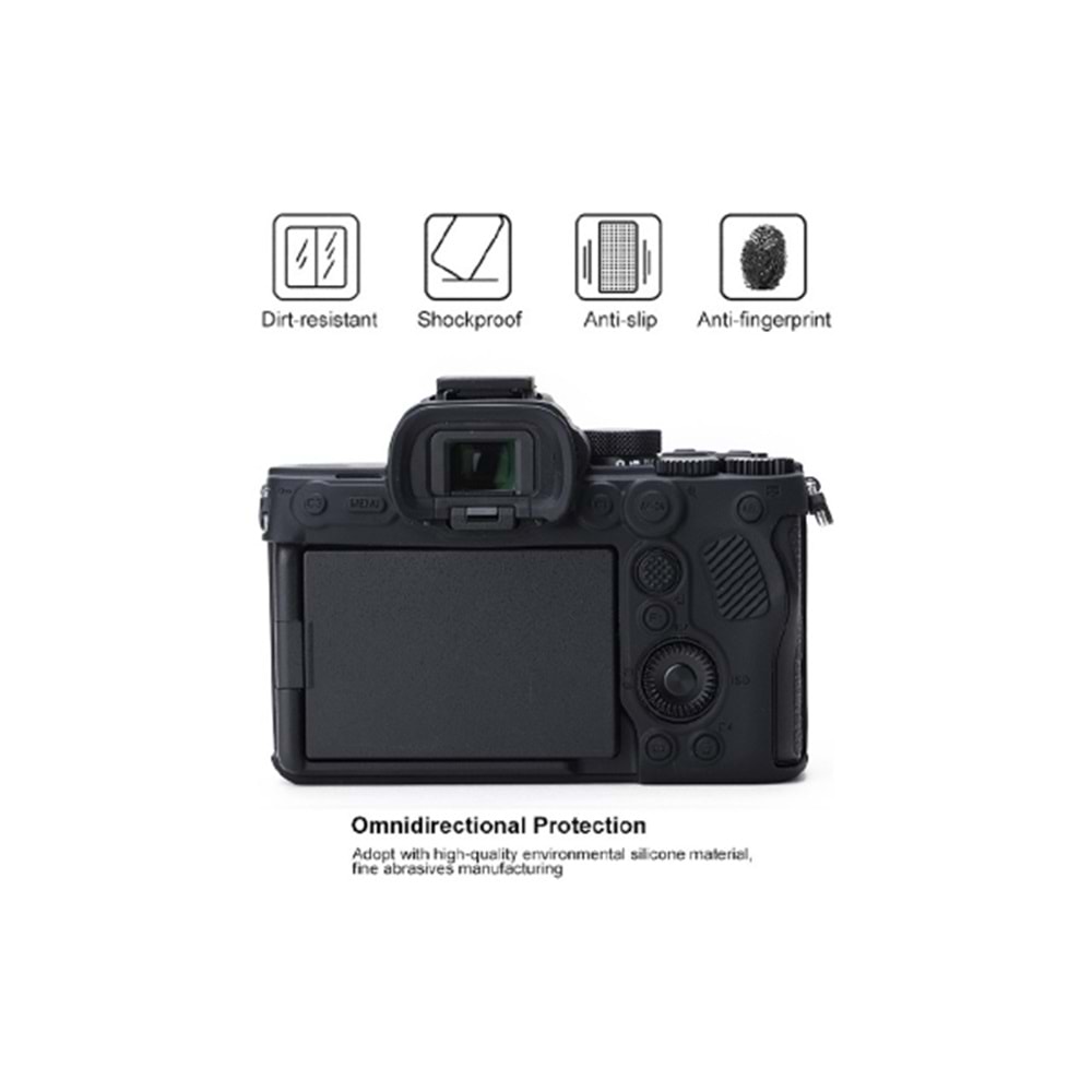 DP SONY A74 SİLİKON KILIF (SİYAH)