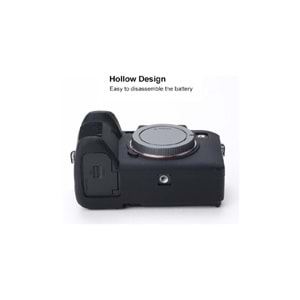 DP SONY A74 SİLİKON KILIF (SİYAH)