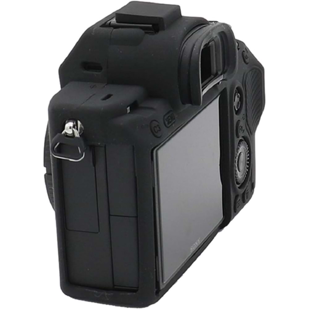 DP Sony A7M3 Silikon Kılıf (SİYAH)