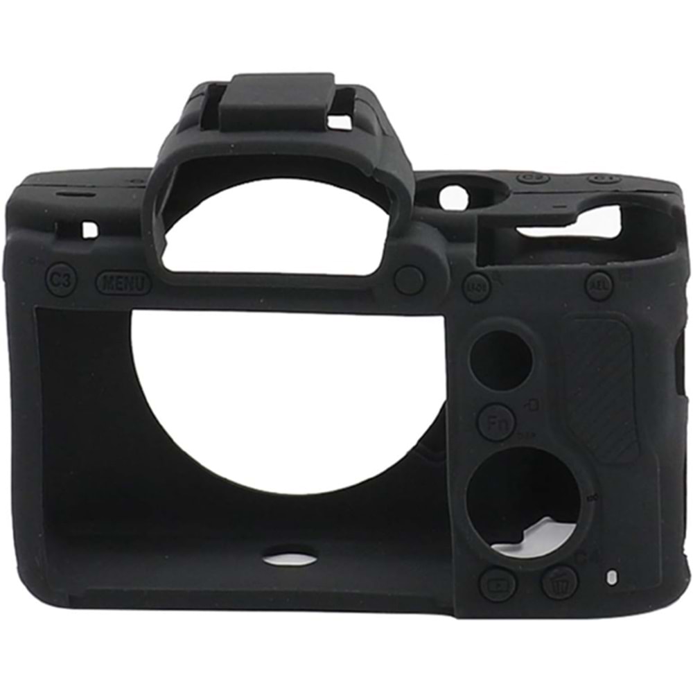 DP Sony A7M3 Silikon Kılıf (SİYAH)