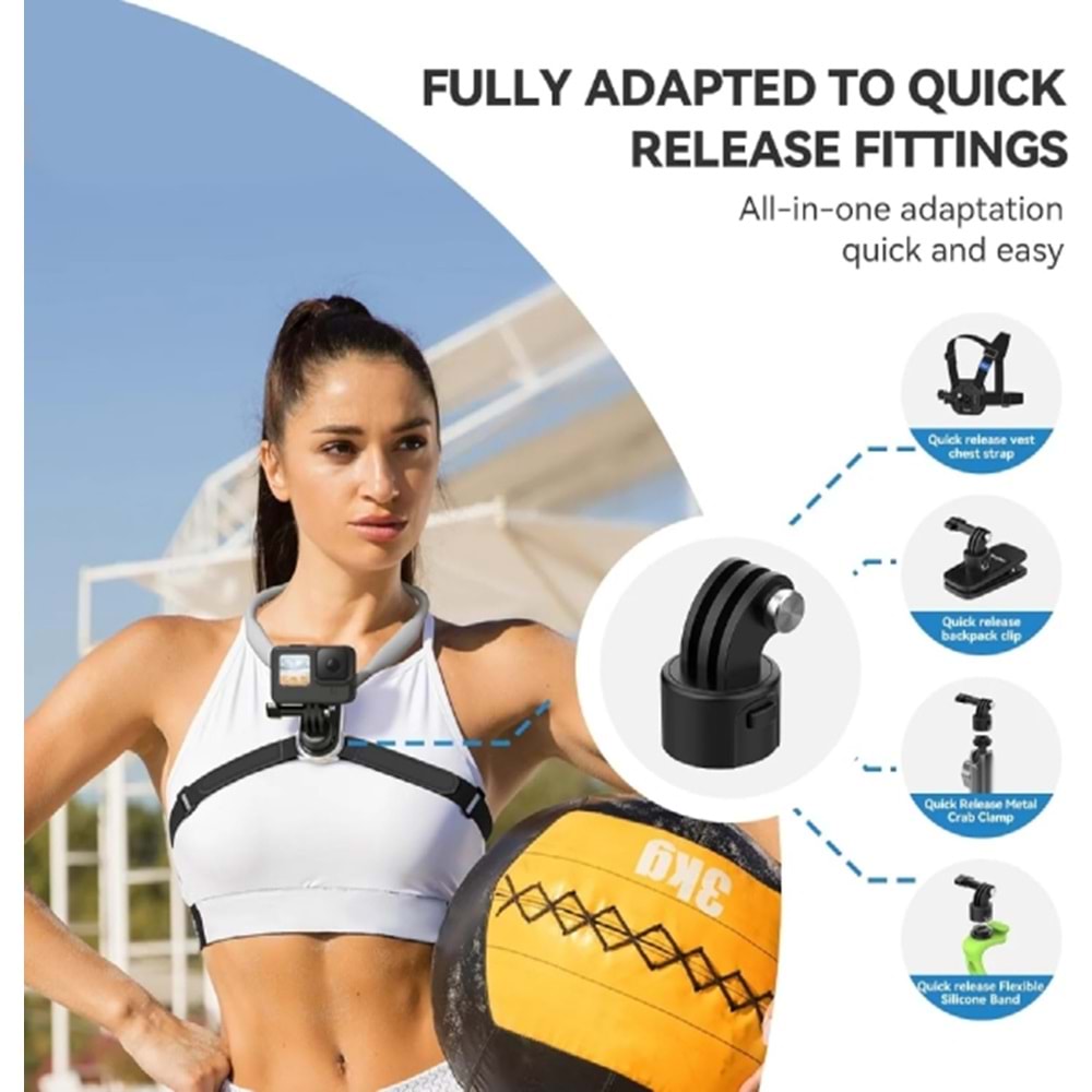 DP U Shape Neck Holder Telefon ve Aksiyon Kameralar için Boyun Askısı