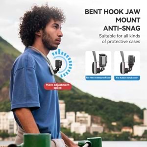 DP U Shape Neck Holder Telefon ve Aksiyon Kameralar için Boyun Askısı