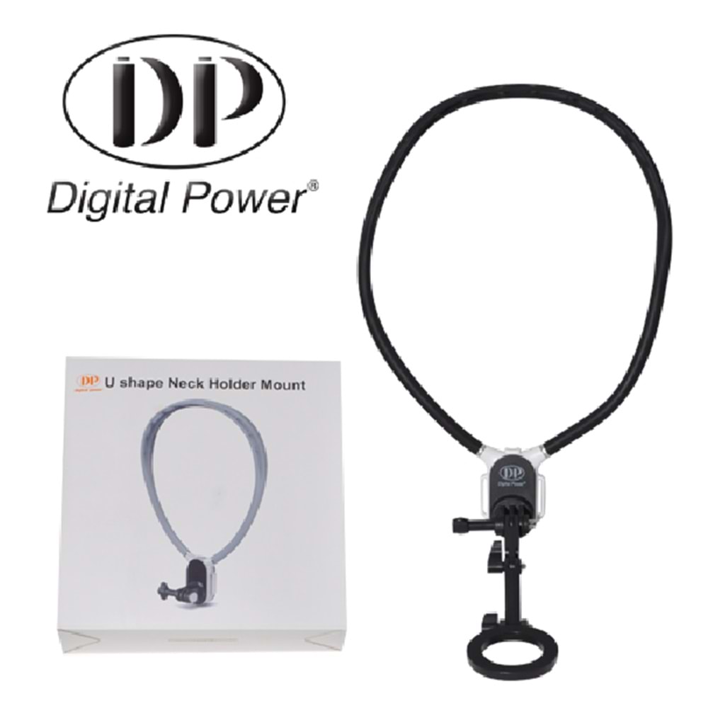 DP U Shape Neck Holder Telefon ve Aksiyon Kameralar için Boyun Askısı