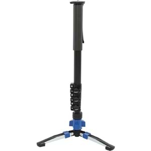 DP-802 PLUS Profesyonel 175cm Metal Ayaklı Monopod Çıkarılabilir Sabitleme Ayağı, 5 kg Taşıma
