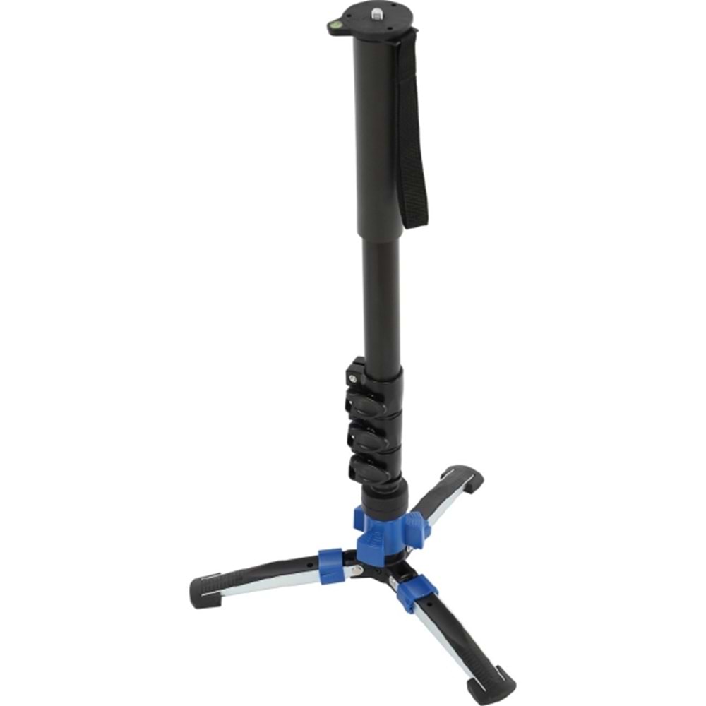 DP-802 PLUS Profesyonel 175cm Metal Ayaklı Monopod Çıkarılabilir Sabitleme Ayağı, 5 kg Taşıma