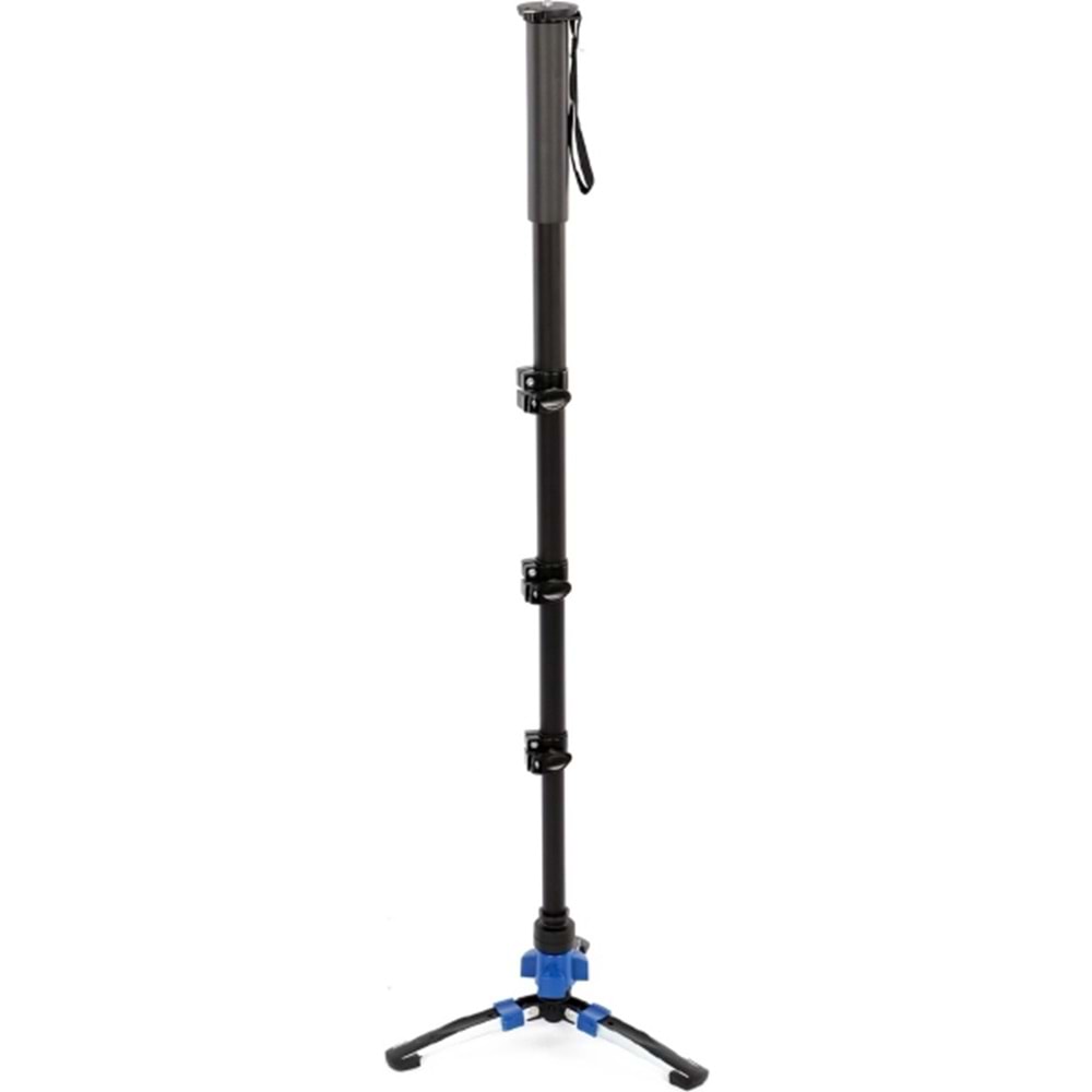 DP-802 PLUS Profesyonel 175cm Metal Ayaklı Monopod Çıkarılabilir Sabitleme Ayağı, 5 kg Taşıma