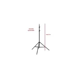 DP 803C Işık Ayağı Light Stand 200 Cm (2 Metre)