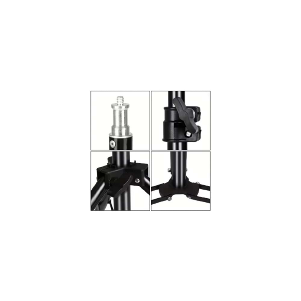 DP 803C Işık Ayağı Light Stand 200 Cm (2 Metre)